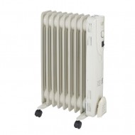 Radiator electric, 2000 W, 640 x 430 mm, calorifer pe ulei cu 9 elementi