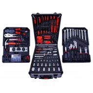 Trusa de scule 187 piese cu valiza metalica 