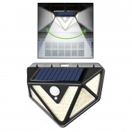 Lampa Solara triunghiulara, cu senzor de miscare, 3 moduri de iluminare