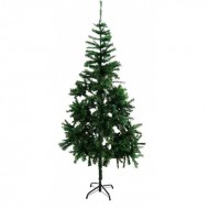 Brad artificial suport din metal, 220 cm 