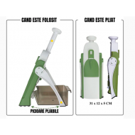 Feliator de legume manual, 4 in 1