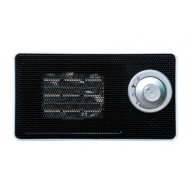 Aeroterma ceramica, putere 1000W, 2 nivele de incalzire, termostat, oprire automata la rasturnare 