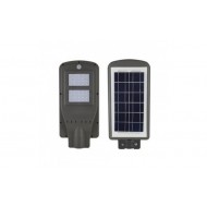 Lampa stradala COB LED 30 W cu telecomanda si panou solar