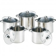 Set oale 10 piese din inox