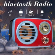 RADIO PORTABIL RETRO, CU ACUMULATOR