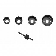 Set 4 Freze Cilindrice pentru Lemn dimensiuni 32-54mm