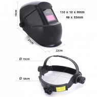 Masca de protectie pentru sudura LCD cu reglaj