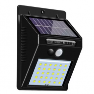 Lampa solara cu 20 led , senzor de miscare si senzor de lumina