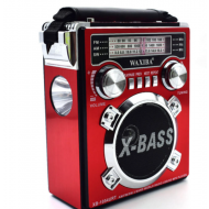 Aparat de radio portabil, Mp3 USB, Lanterna, Acumulator reincarcabil