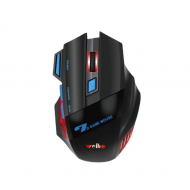 Mouse Gaming Weibo, wifi, 4 Butoane, 3200 DPI,1 rotita derulare, slientios, PC, iluminare led rgb, cablu tip c - USB
