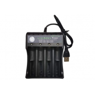 Incarcator Acumulatori 4.2V Li-Ion 18650 cu 4 Porturi la USB