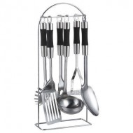 Set de ustensile bucatarie 7 piese inox