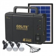 Kit de incarcare solara, 3 becuri LED, Functie Power Bank , GD-LITE