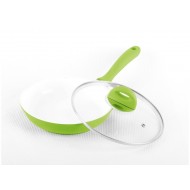 Tigaie cu capac din ceramica - diametru 20cm
