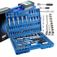 Trusa chei tubulare si cliket 108 piese MR 60282