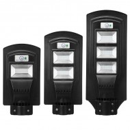 Lampa Stradala Proiector LED 30/60/90W Cu Panou Solar, Senzor de miscare Si Acumulator