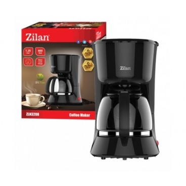 Filtru de Cafea 1.25 litri, Rezervor Gradat, Zilan, ZLN-3208